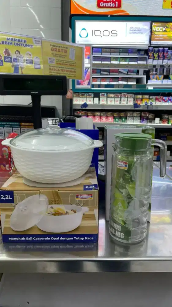 Mangkuk Opal caserol + water jug