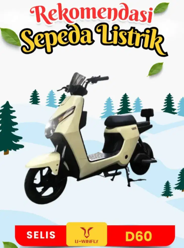 SEPEDA LISTRIK D60 UWINFLY