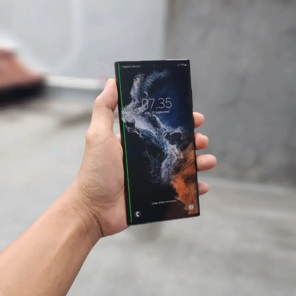 SAMSUNG GALAXY S22 ULTRA SEIN 5G 12/512 GB MINUS FUNGSI 100% NORMAL