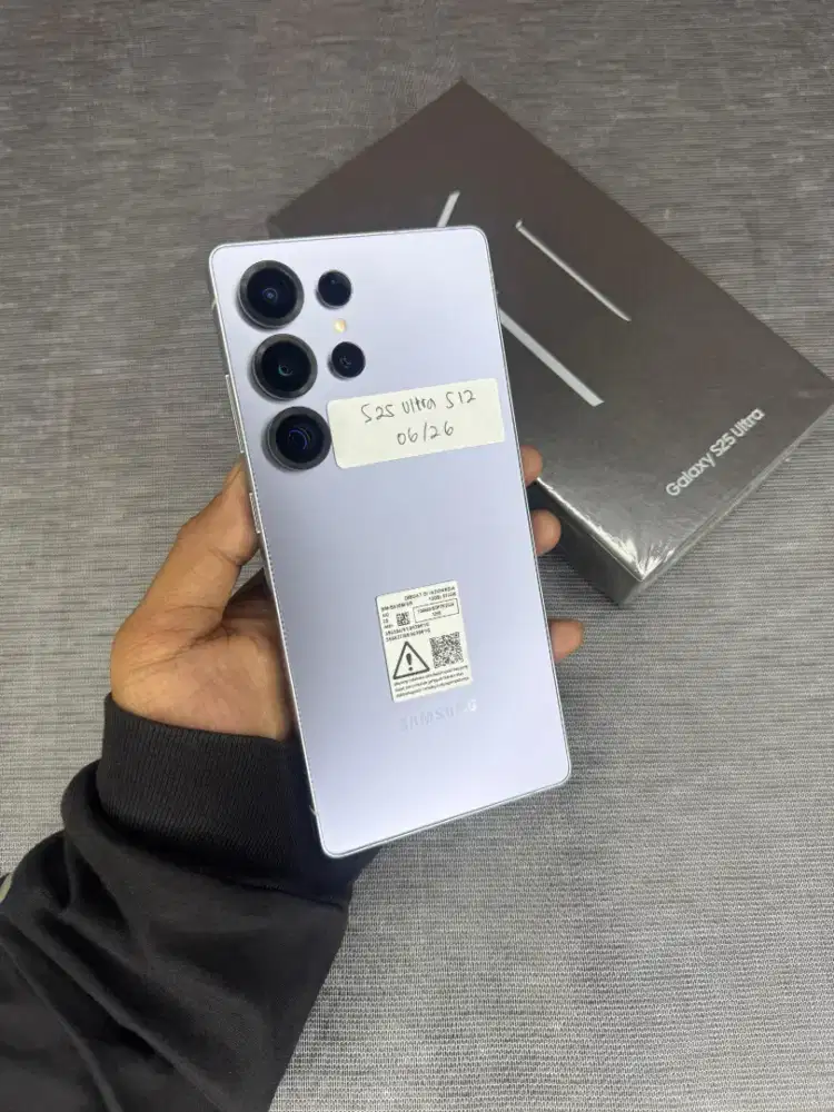 Samsung S25 Ultra 12/512GB Sein Garansi Aktif