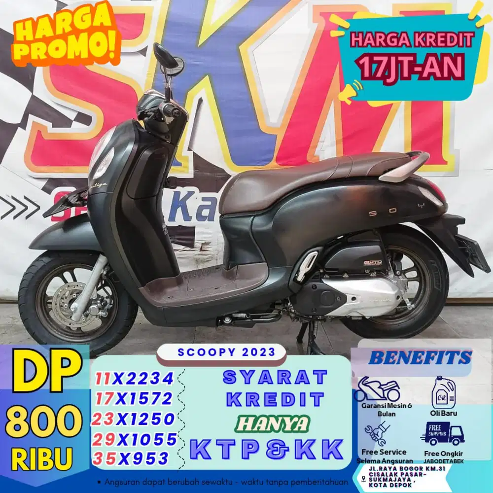 (proses kilat DP 500 lngsng gas) Scoopy 2024 cash credt