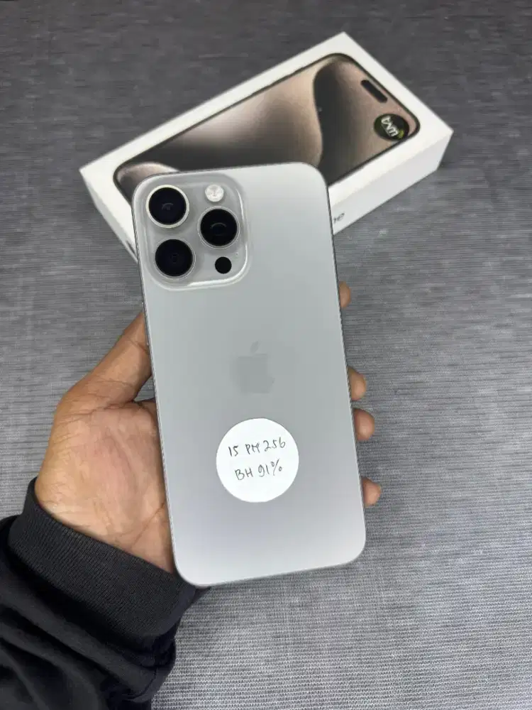 iPhone 15 Pro Max 256 iBox BH 91% Original