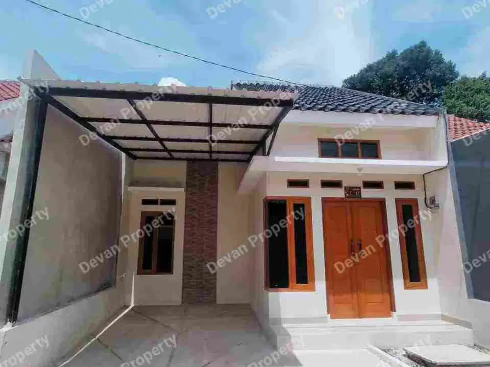 Rumah minimalis harga ekonomis dekat angkot..