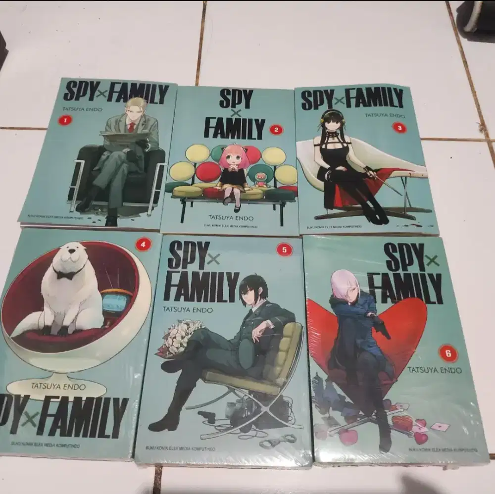 Komik Spy x Family 1-6