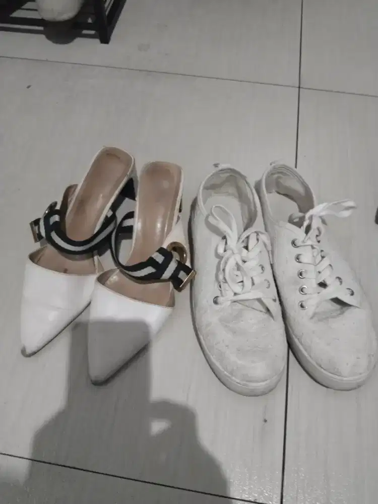 Sepatu wanita  2set ukuran 39