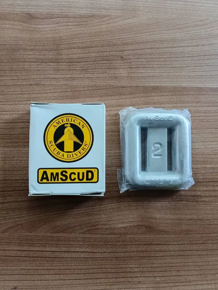 JUAL TIMAH PEMBERAT 1KG MERK AMSCUD 100% ORIGINAL