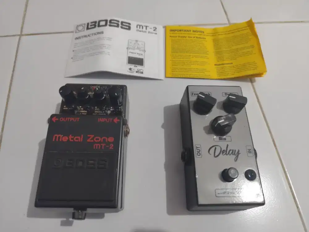 Efek Gitar Stompbox Boss Metalzone Metal Zone