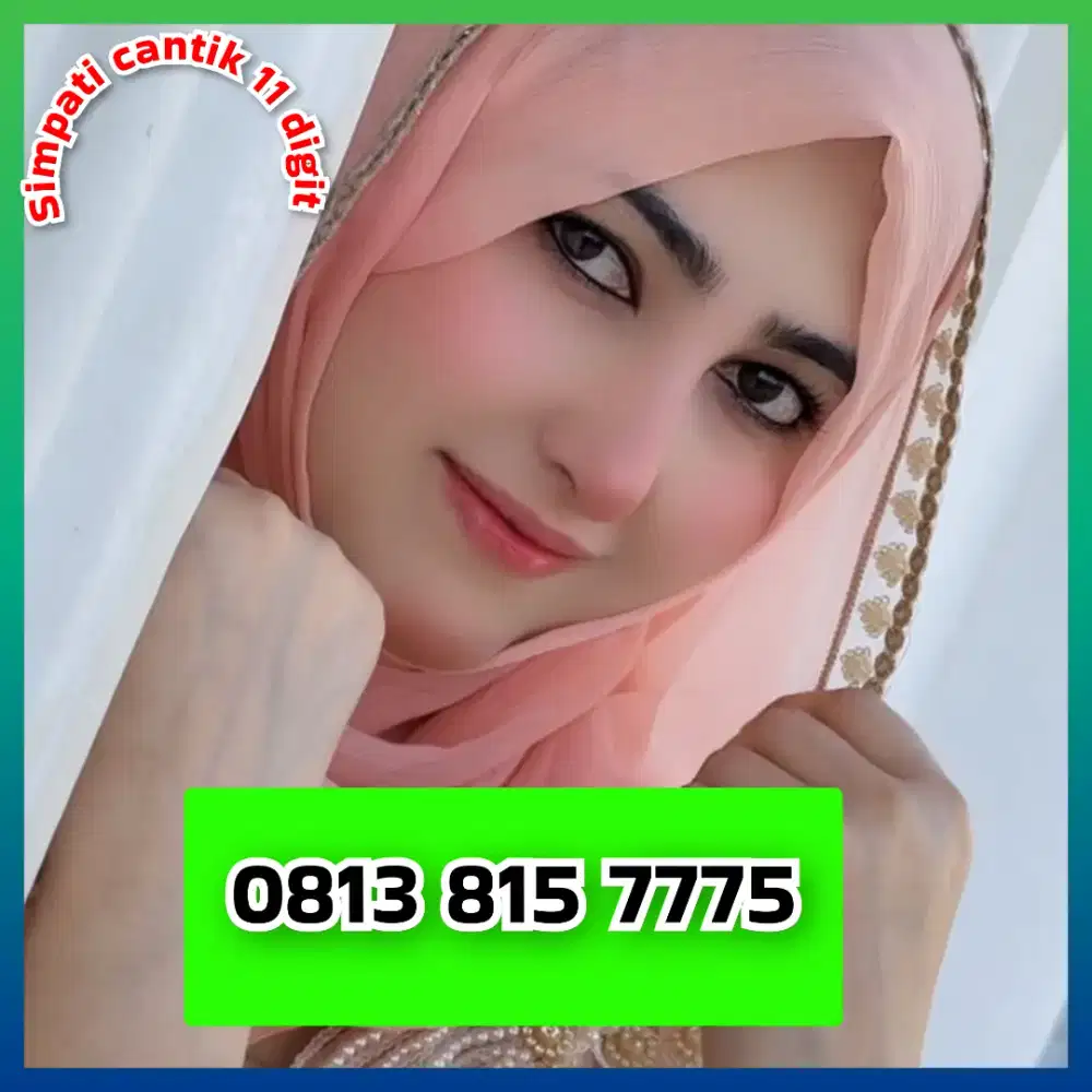 Celana wanita nomor Cantik simpati Telkomsel 11 digit