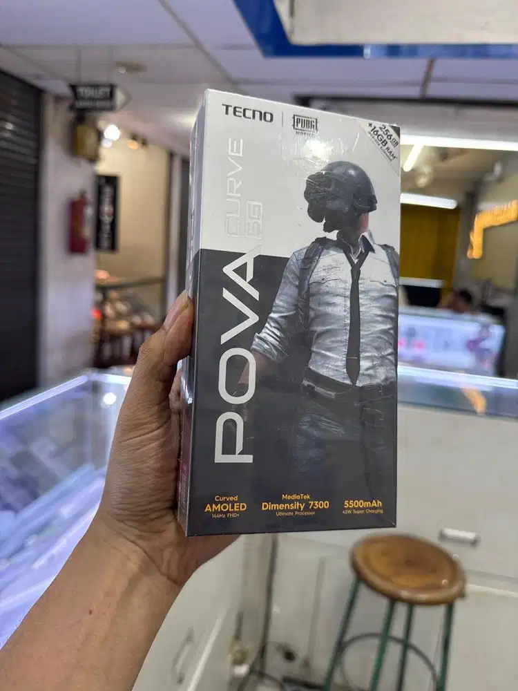 PROMO NEW POVA CURVE 5G 8/256 FRESS 1TH