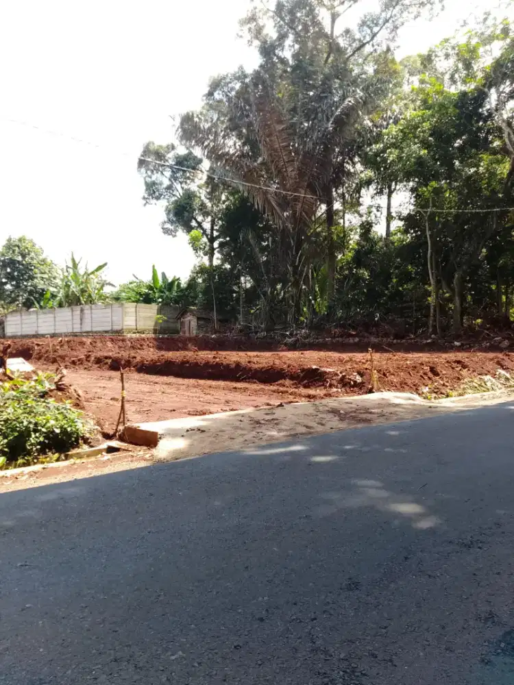 Kavling sangat strategis pinggir jalan raya siap bangun SHM disemarang