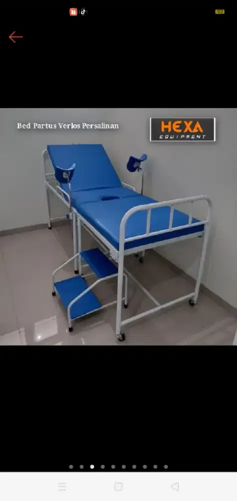 Bed untuk mempermudah ibu melahirkan