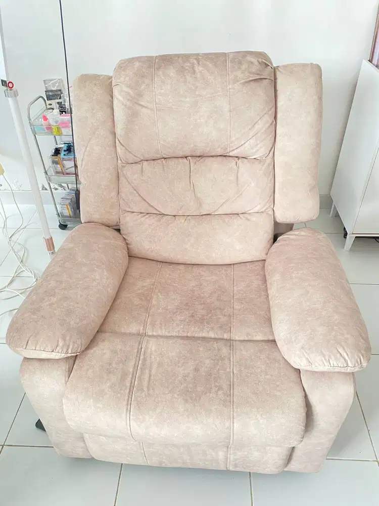 Kursi Sofa Single / Recliner Empuk – Cocok Salon & Ruang Tamu
