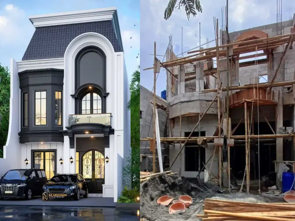 EXCLUSIVE Hanya 1 unit Rumah Bergaya AMERICAN CLASSIC di Jagakarsa Jakarta Selatan