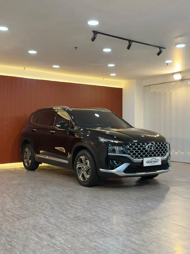 Hyundai Santa Fe Signature D2.2 2022 Odo 38 Ribu Record Bergaransi