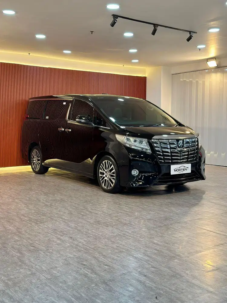 Toyota Alphard 2.5 G ATPM 2017 Odo 70 Ribu Record Bergaransi 2 Tahun