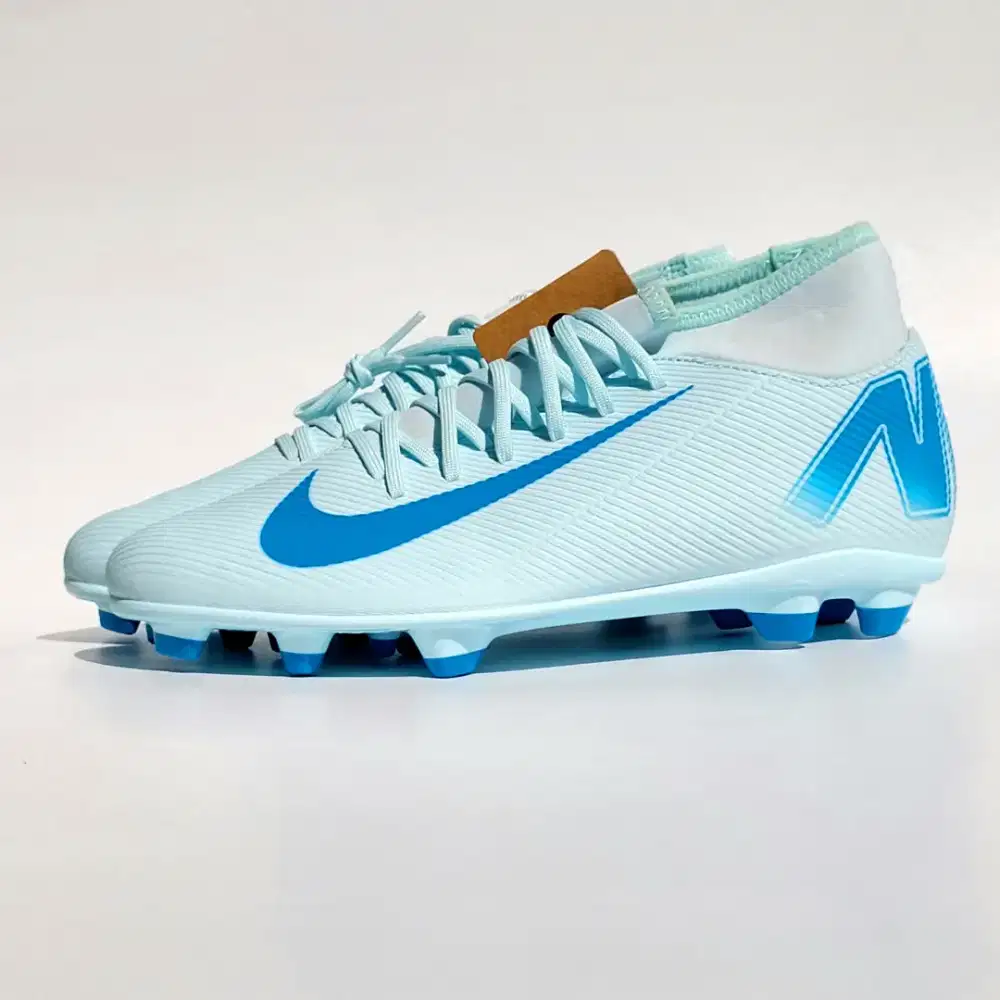 Nike Superfly 10 Club FG Original Mercurial Sepatu Bola Football Biru