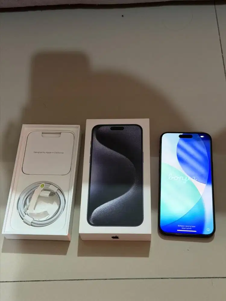 iPhone 15 Pro Max 256gb blue titanium ex ibox