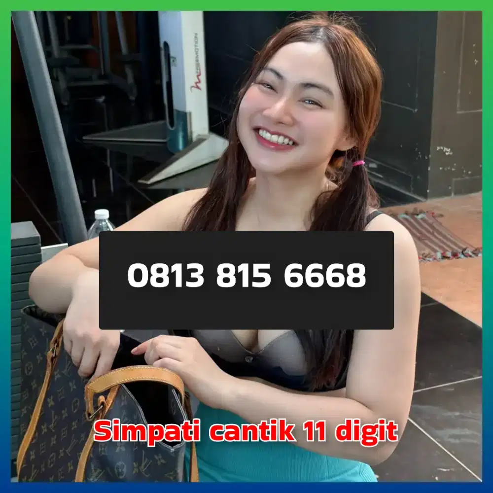 Kalung nomor Cantik simpati Telkomsel 11 digit