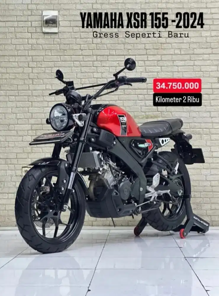 ODO 2000 PERAK! Yamaha XSR155 2024