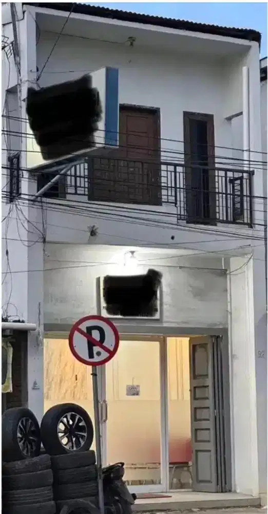 Jual Ruko dua lantai pinggir jalan besar