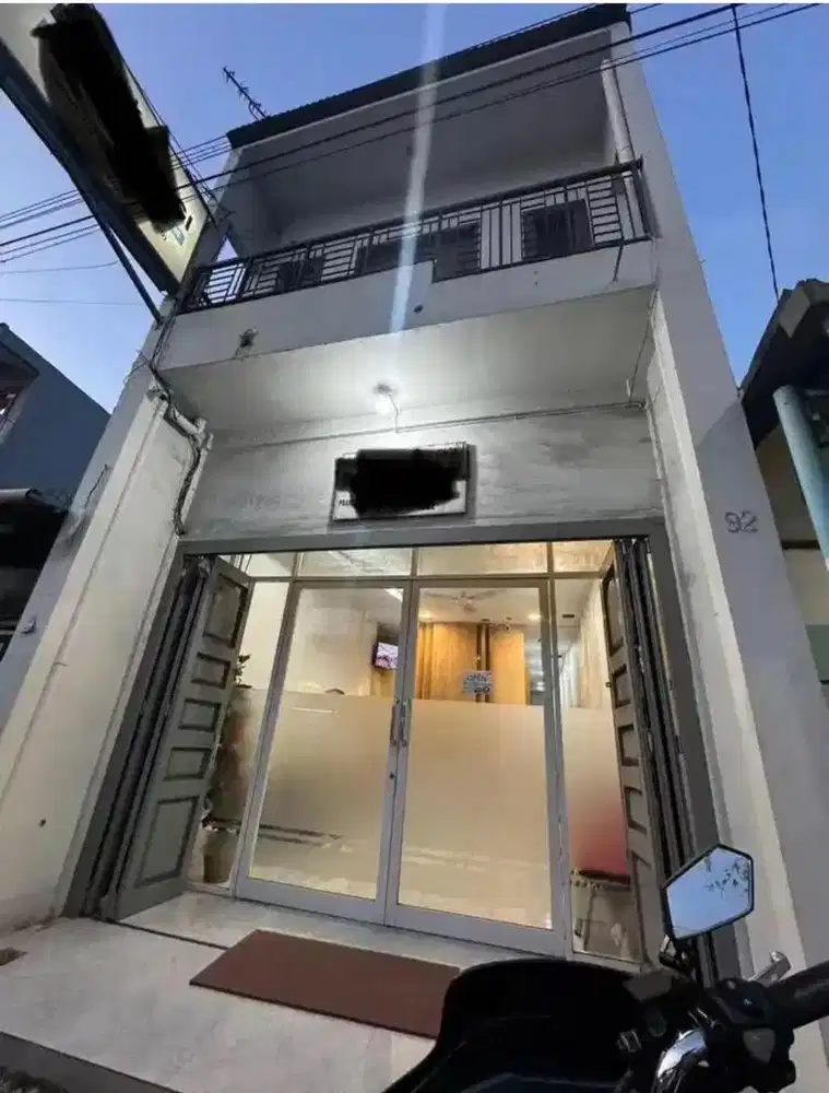 Jual Ruko dua lantai pinggir jalan besar