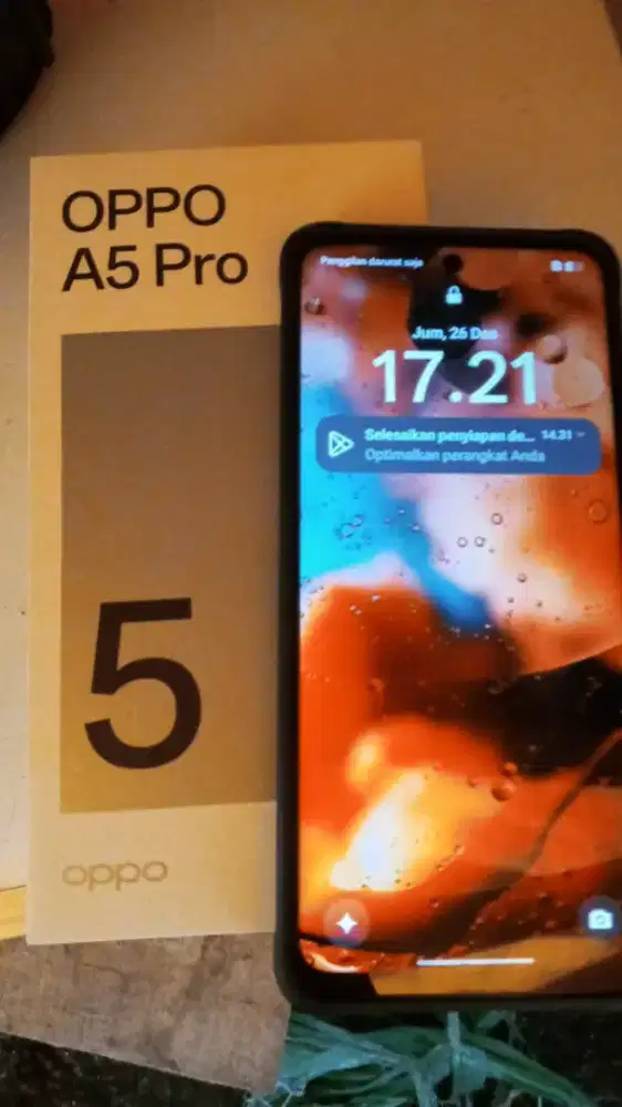 OPPO A5PRO 8/256 4G blm sebulan