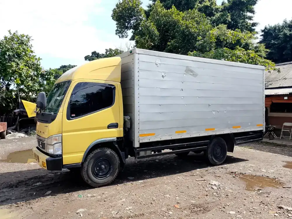 MITSUBISHI COLT DIESEL CDE FE71L ENGKEL 2023 LONG 4rODA BOX ALUMINIUM