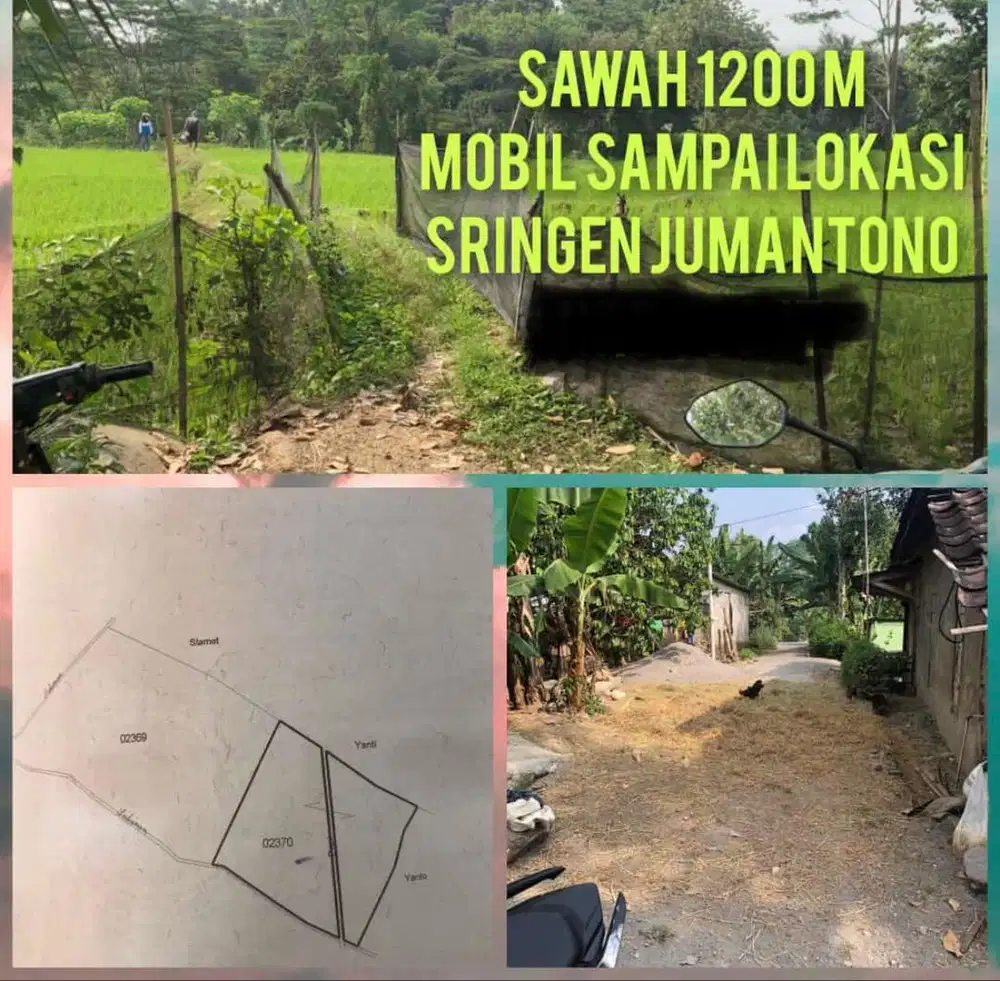Tanah strategis pinggir jalan