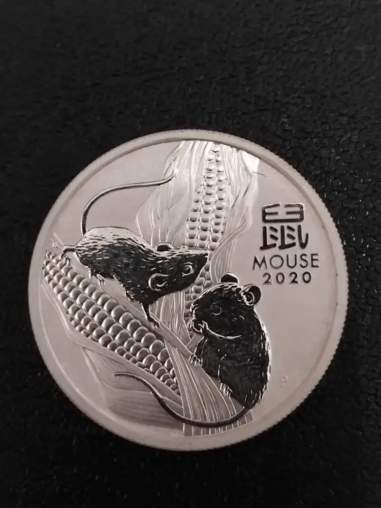 Koin perak Elizabeth II Australia 1/2 oz 9999 Ag