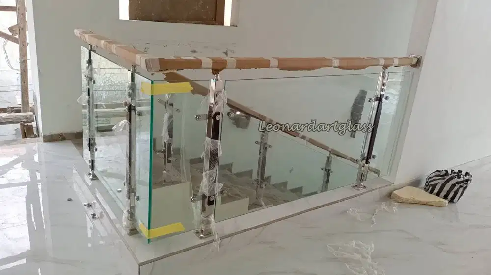 KACA TEMPERED, RALLING GLASS, CANOPI GLASS, SHOWER GLASS DAN ALUMINIUM