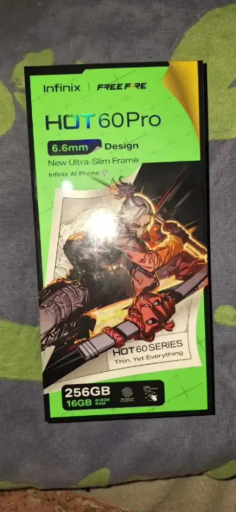 Infinix hot 60 pro 8/256 segel box