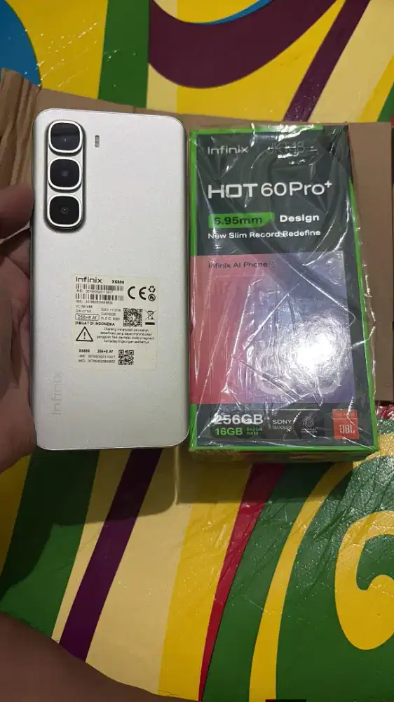 Infinix hot 60 pro plus 8/256