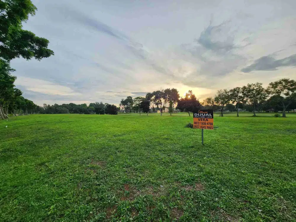 LANGKA !! Jual kavling Golf 538m2 sudah sertifikat bisa KPT