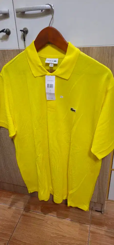 Lacoste Classic Fit BNWT Yellow