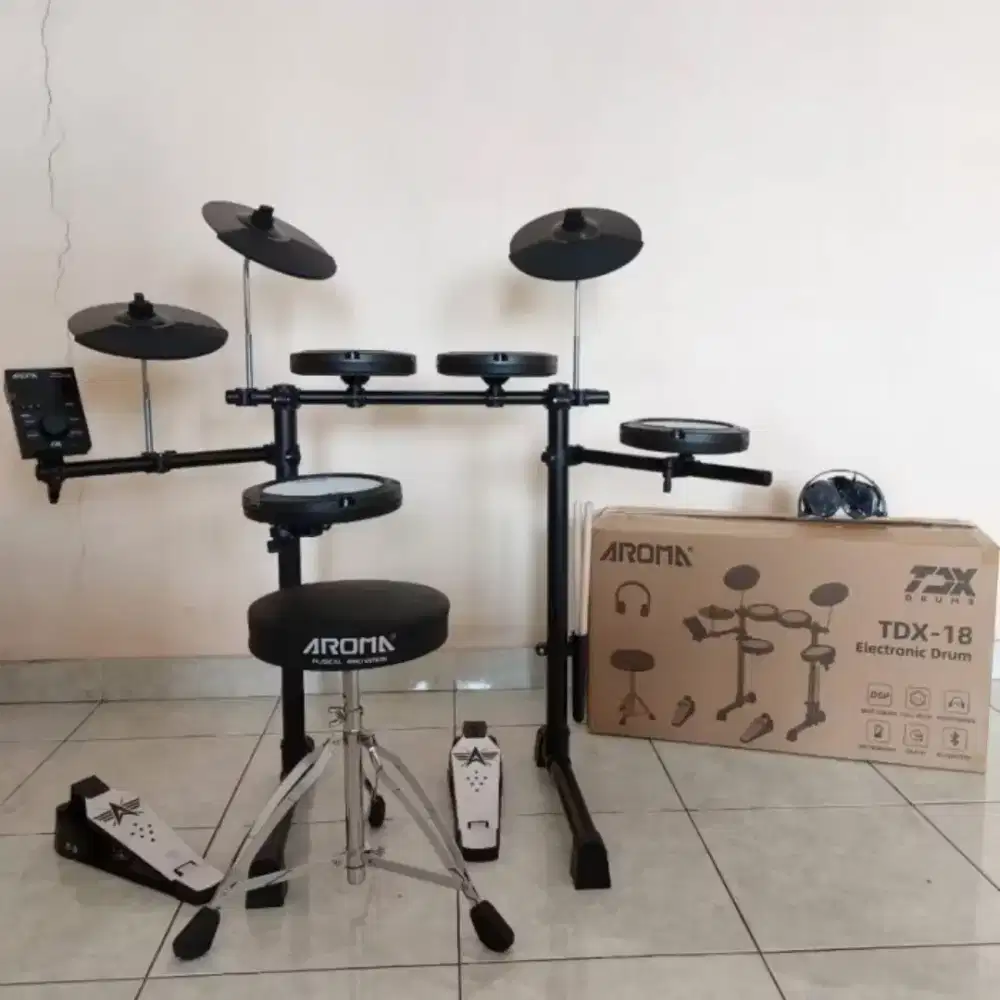 Aroma TDX18 Electronic Drum Kit