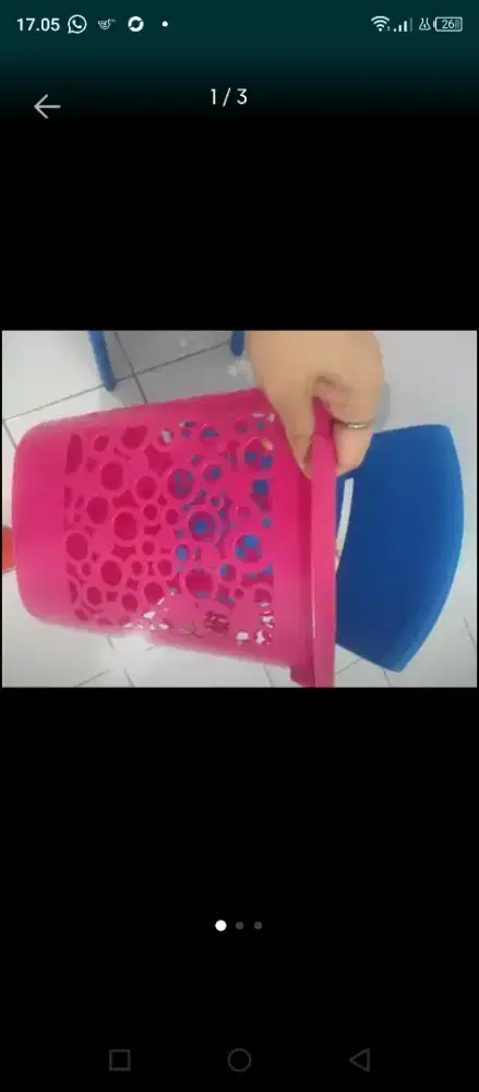 Keranjang bisa untuk simpan segala jenis barang