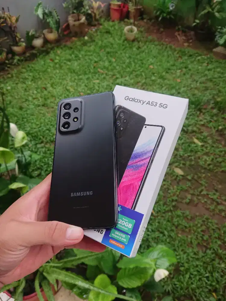 Samsung A53 5G 256gb resmi sein Fullset oryginal lengkap