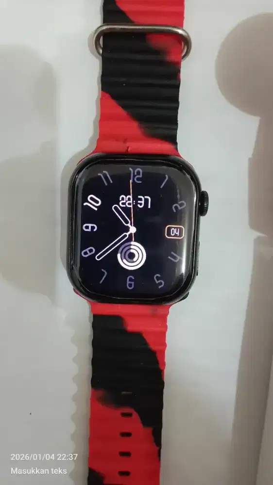 Smartwatch Keqiwear KW 68 mini SW + GPS 99% Like New HITAM Fullset .