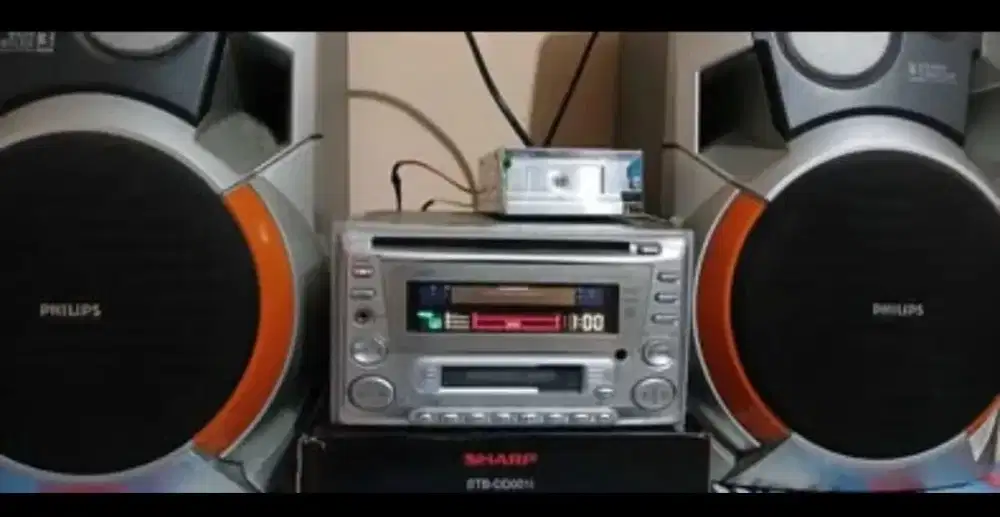 tape jvc fullset speker,adaptor sudah blutot