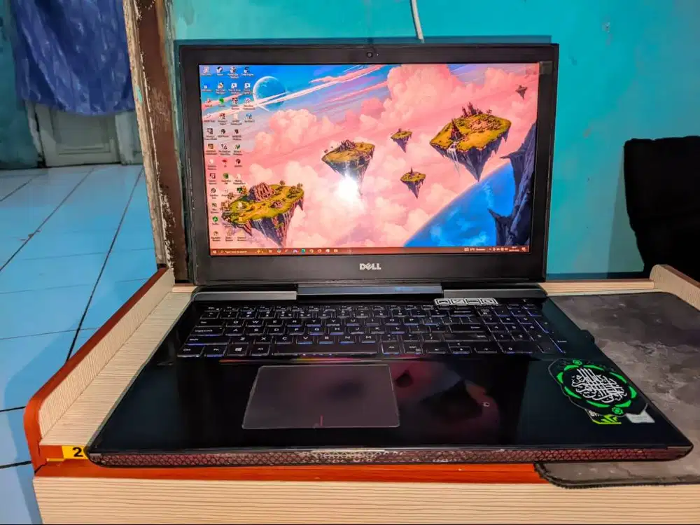 Laptop Gaming Dell Inspiron P65F, Core I7- 7700HQ, 20Gb + 1Tb + 128Gb.
