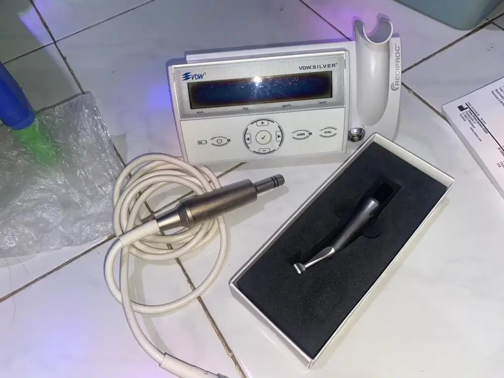 Endomotor vdw silver, mulus, siap pakai