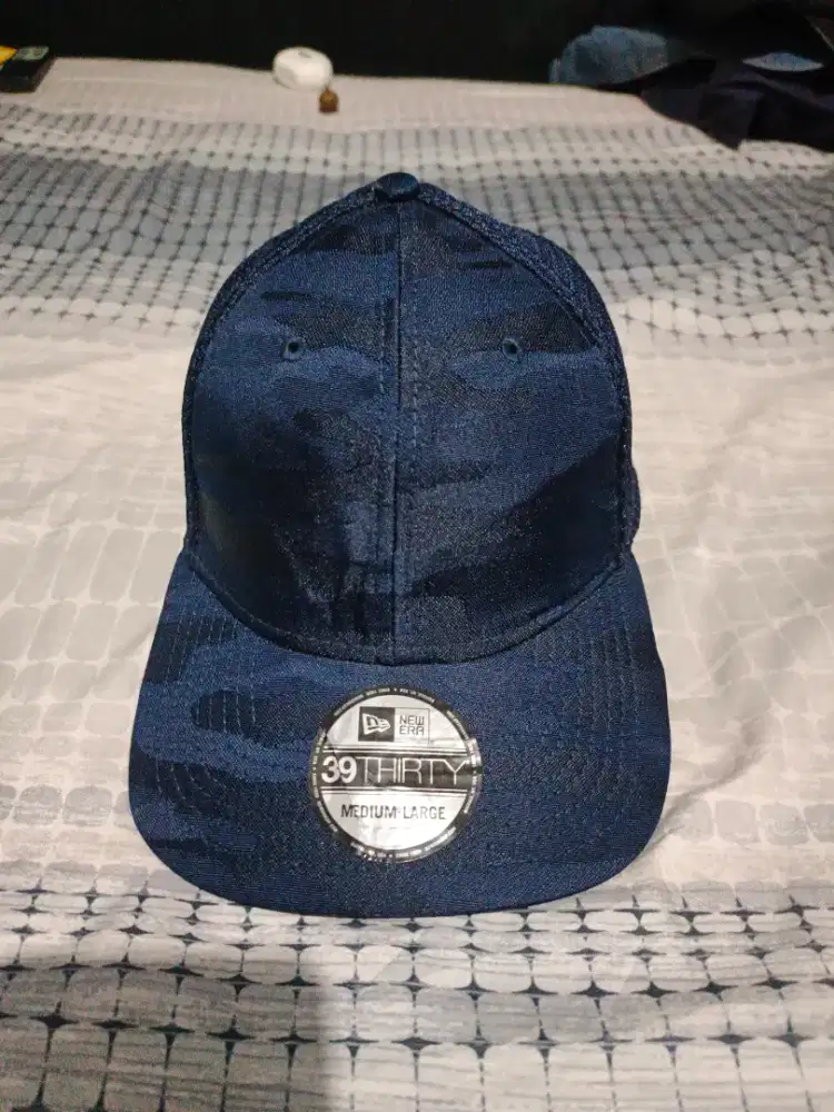 Topi New Era Camo Navy || New Era Caps Pria