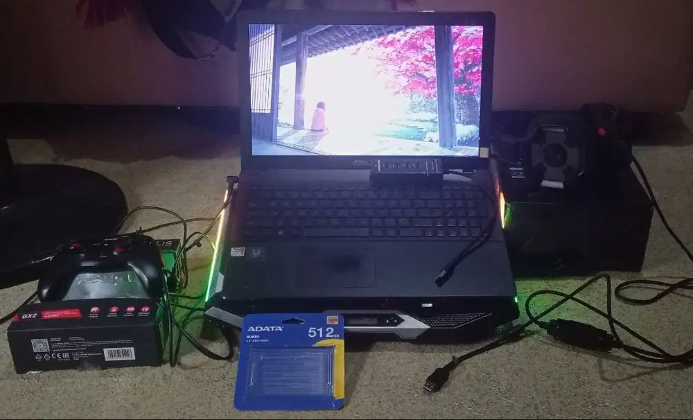 Dijual asus x550ik sepaket gear gaming