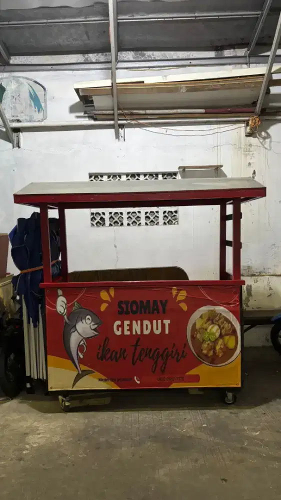 gerobak jualan roda 4