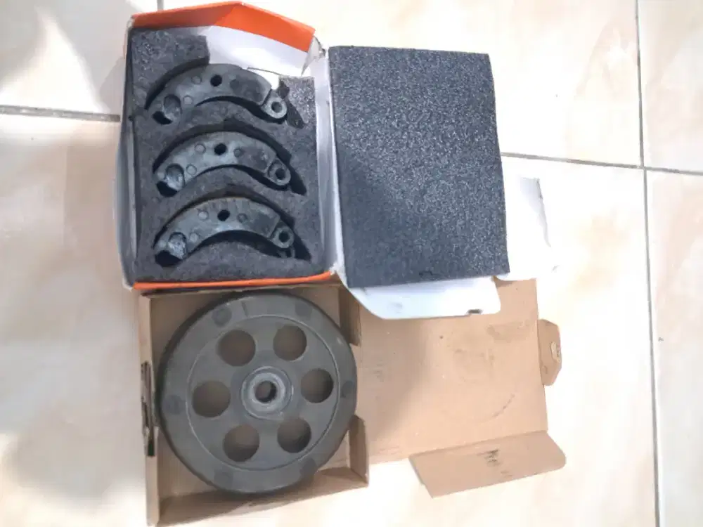 Mangkok dan kampas ganda mio