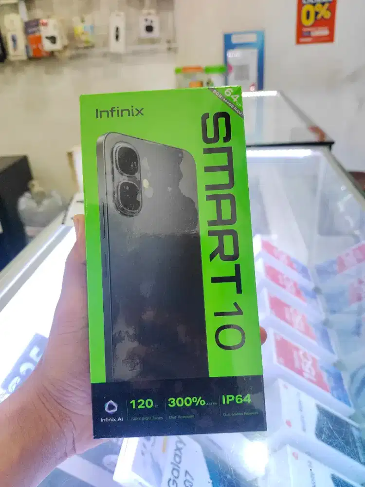 Infinix smart 10 4/128 baru