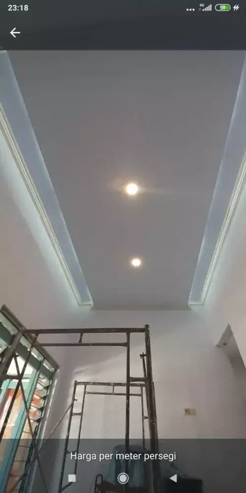 jasa plafon gypsum,kalsibot,PVC,wpc