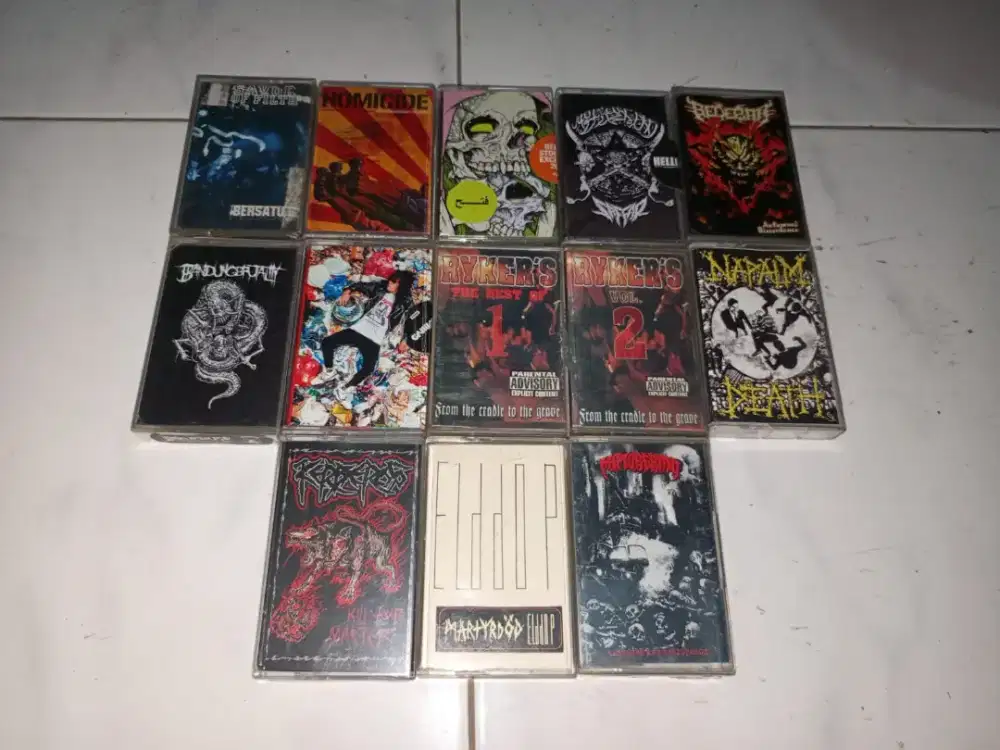 Kaset pita & kaset CD Metal