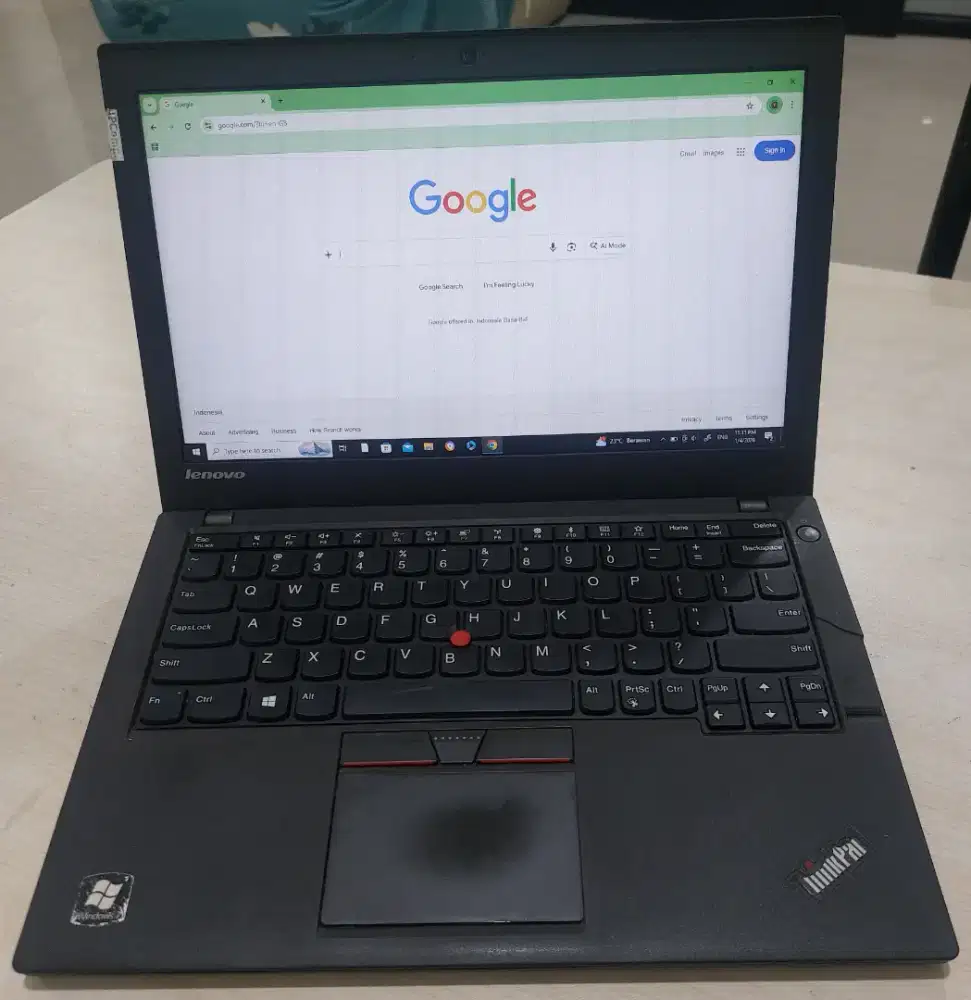 Laptop Lenovo X250 + charger