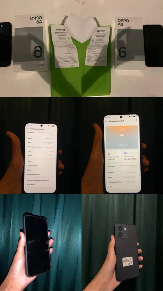 Oppo a6 buka segel